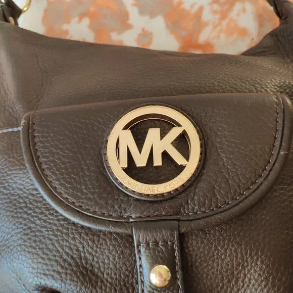 Michael Kors Black leather hobo bag, shoulder bag, satchel bag, purse - Picture 3 of 5